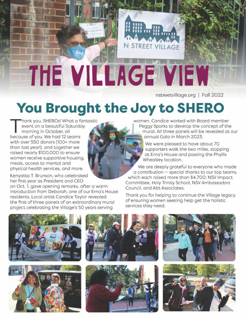 Newsletters N Street Village